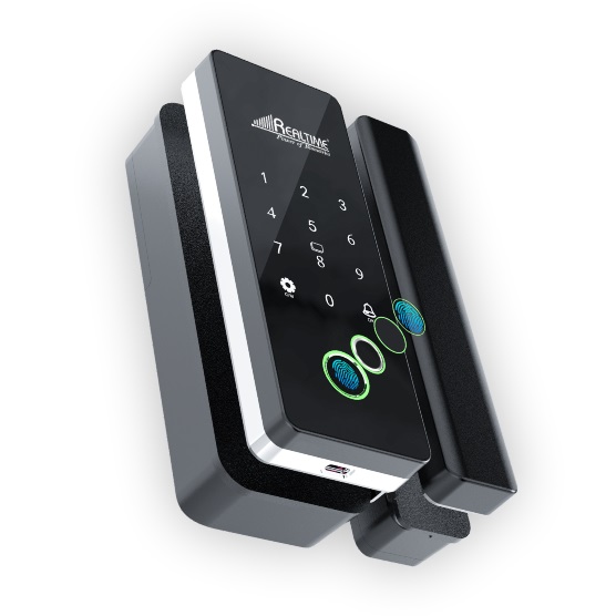 Realtime Glass Door Lock